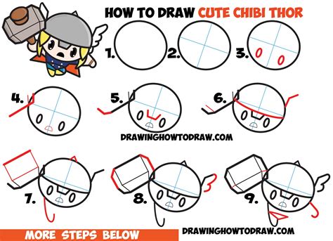 Box 927 pleasant grove, ut 84062. How to Draw Cute Chibi Kawaii Thor from Marvel Comics in ...