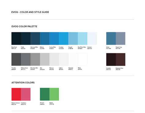 Designs can also benefit from secondary or accent colors. Persona Bar Style Guide