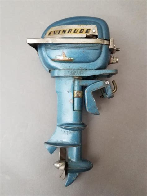 Vintage Evinrude Big Twin Toy Outboard Motor