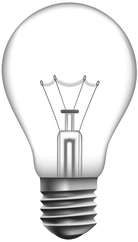 Incandescent Light Bulb Electric Light Clip Art Bulb Png Download