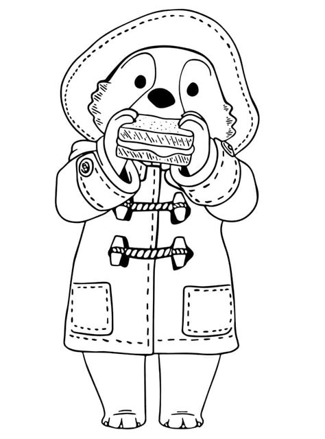 Desenho De Paddington E Mala Para Colorir Tudodesenhos The Best Porn Website