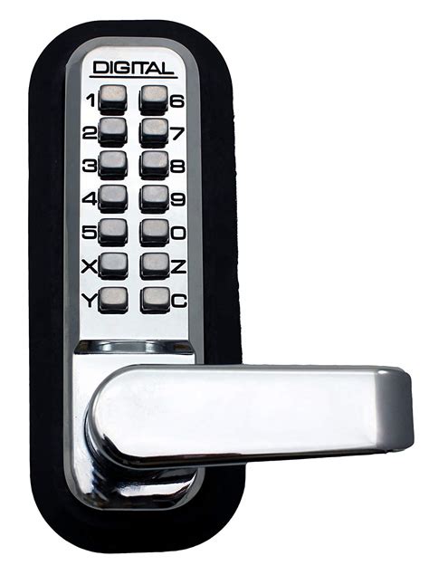 Lockey Digital Door Lock 2835 Lever Handle With Double Combination