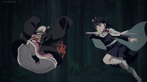 Nezuko Run  Nezuko Slayer Anime Demon Kimono Tiny Kawaii Mode