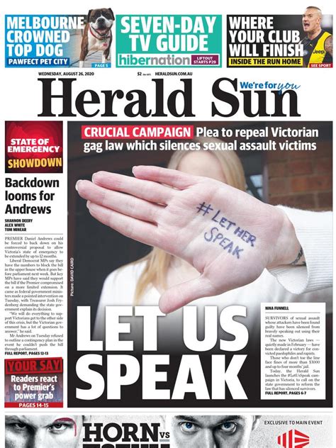 Herald Sun Reinforces Status As Victorias Top News Brand Herald Sun