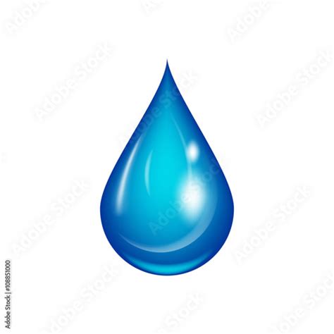 Water Drop Vector Illustration Stock Image And Royalty Free Vector