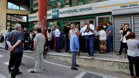 Greek Debt Crisis Banks To Reopen After Three Week Shutdown