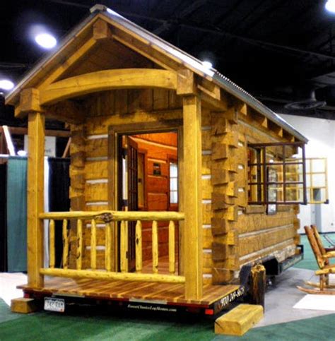Small Log Cabin Mobile Homes