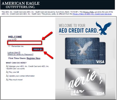 With the aeo visa, your interest rate for purchases will be 24.24% which is slightly lower. American Eagle Credit Card Login | Make a Payment - CreditSpot