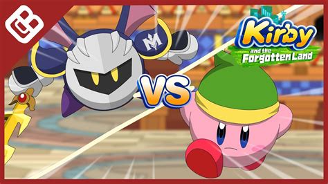 Kirby Vs Meta Knight Kirby Forgotten Land Animation Youtube
