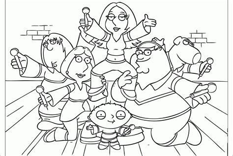 Family guy is an american animated sitcom created by seth macfarlane for the fox broadcasting company. Family Guy Coloring Pages at GetColorings.com | Free ...