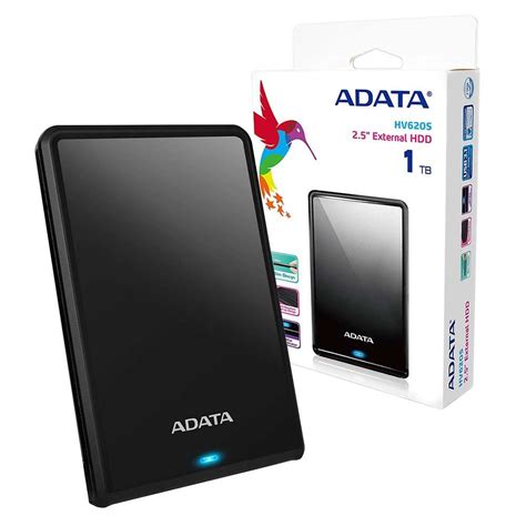 The drive was operating near 44c during the testing and usage. ADATA 1TB HV620S Slim USB 3.1 External Hard Drive - Black