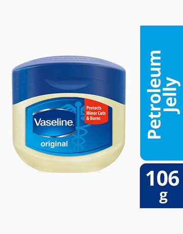 Protects chafed skin due to diaper rash. Vaseline Petroleum Jelly 106g by Vaseline | BeautyMnl ...