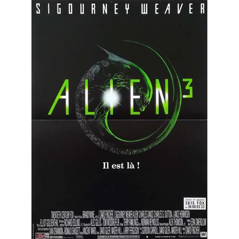 Alien 3 Movie Poster 15x21 In