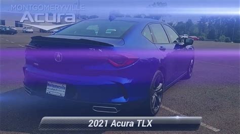 Certified 2021 Acura Tlx Wa Spec Package Montgomeryville Pa