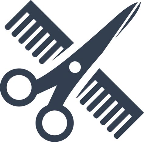 Transparent Salon Scissors Clipart Scissor And Comb Logo Png Png The