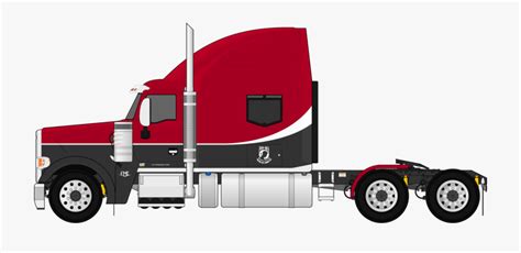 Semi Truck Drawing Side View Transparent Cartoon Free Cliparts