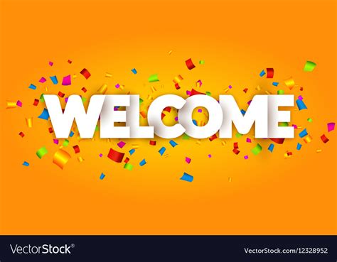 Free Download Neon Sign Welcome On Black Background Royalty Vector