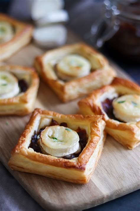Puff Pastry Goats Cheese And Onion Tarts Curlys Cooking