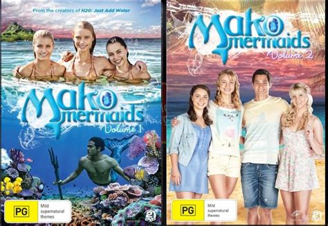 Mako Mermaids Volume 1 2 New 4 Dvd Tv Series By H2o Just Add
