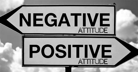 How To Change A Negative Attitude Into Positive One
