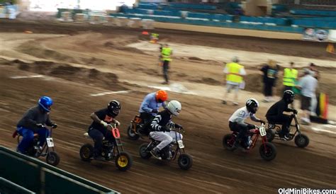 British mini bikes has grown into britains biggest and best championship for racing all forms of mini bikes on tarmac surfaces. Flat Track racing in Southern California (PuLL-STaRT MiNi's)