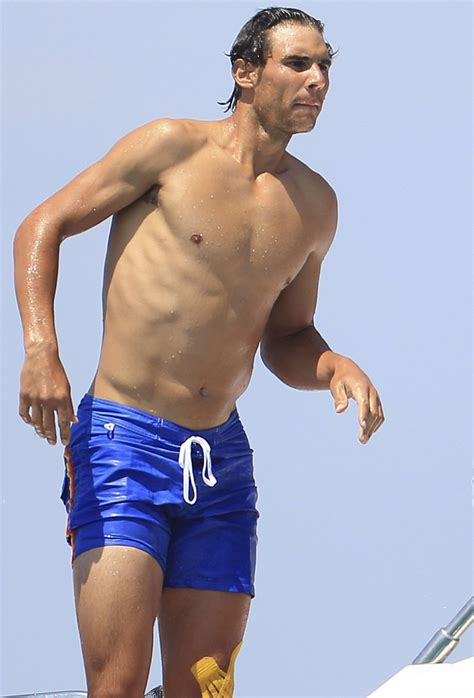 Shirtless Male Celebs Rafael Nadal