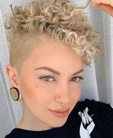 Short pixie haircut became famous in the sixties of last century. Very stylish curly hair styles for 2020 (short & long hair cuts)