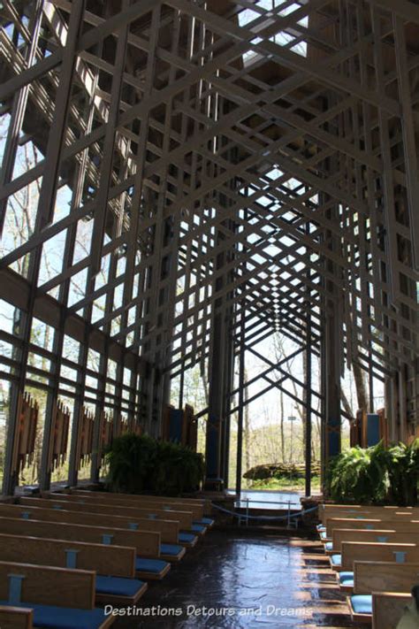 Thorncrown Chapel Glass Church In The Arkansas Woods Destinations