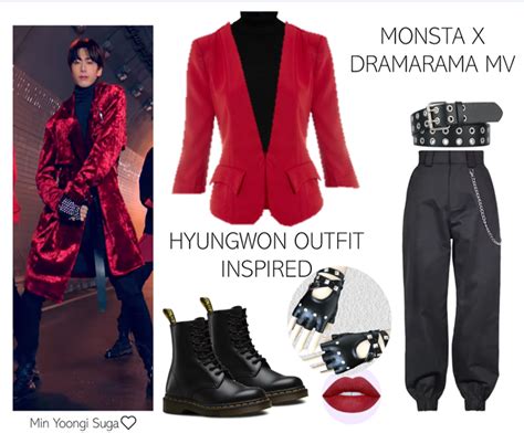Monsta X Dramarama Monsta X Outfits Korean Fashion Kpop Inspired