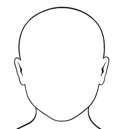 Human Face Outline