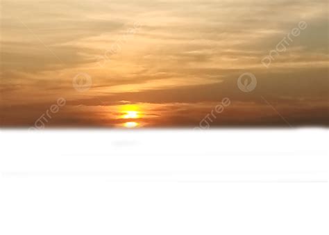 Evening Sunset Scene Transparent Image Evening Sunset Sky Png