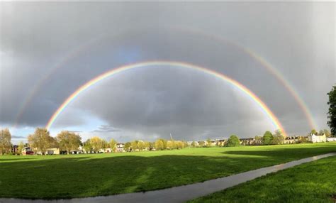 10 Beautiful Photos Of A Double Rainbow Over Cambridge Cambridgeshire