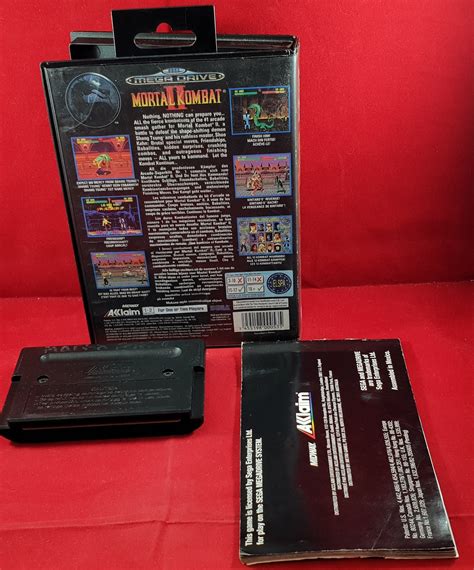 Mortal Kombat Ii Sega Mega Drive Game Retro Gamer Heaven