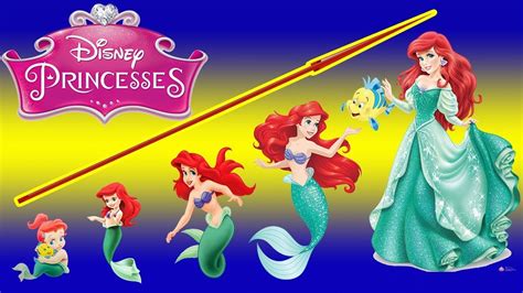 Disney Princesses Growing Up Compilation Disney From Baby To Teenager