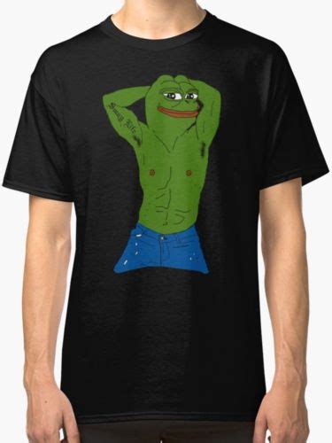 Cool Tees Crew Neck Short Sleeve Fashion 2018 Pepe The Frog Meme Tee