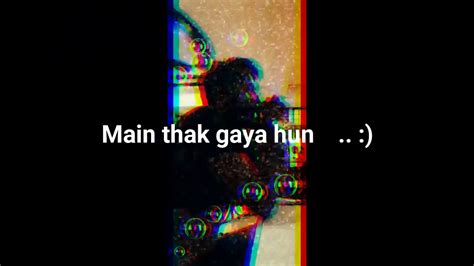 Main Thak Gya Hu The Badtameez Group Official Music Video Punjabi Rap Youtube
