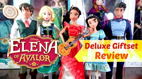 Elena Of Avalor Deluxe Doll Tset Review Youtube