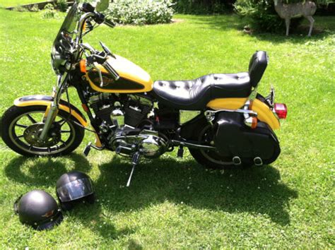 95 Harley Davidson 1200 Sportser Motorcycle 5500 Miles Yellow 5000