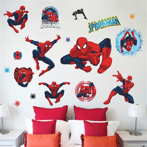 Spider Man Wallpaper For Kids Room Boys Spiderman Wallpaper Kids
