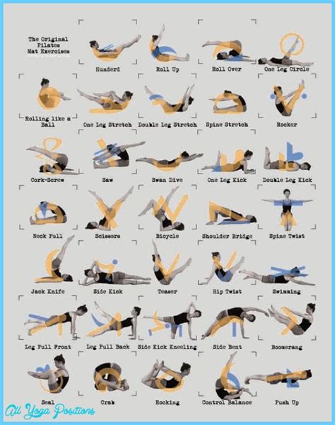 Beginner Pilates Exercises AllYogaPositions Com