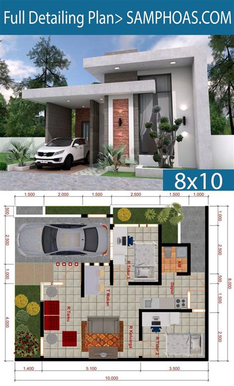 Sketchup + max dae 3ds dwg fbx obj. Sketchup House Modeling Idea From Photo 8x10M | Projetos ...