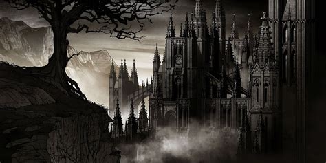 Dark Gothic Castle Wallpapers WallpaperSafari