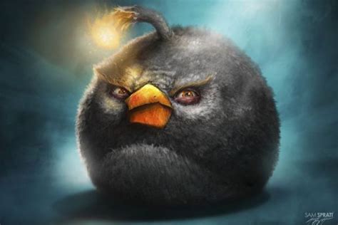 Fotos Artista Hizo Ilustraciones Realistas De Los Angry Birds