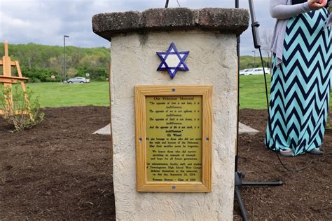 Downingtown High School West Hosts Rededication Ceremony For Holocaust