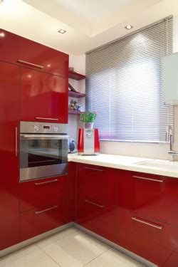 If you're planning on remodeling your kitchen, keep in mind that your cabinet finish can make a huge impact on the overall look and feel of your space. Red Gloss Kitchen Doors Work With Contemporary or ...