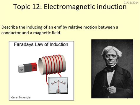 Ppt Topic 12 Electromagnetic Induction Powerpoint Presentation Free