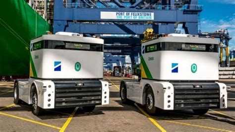 Ai Controlled Autonomous Battery Powered Trucks Ordered For Felixstowe