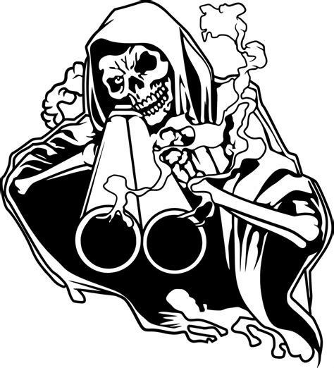 Grim Reaper Drawing Grim Reaper Tattoo Grim Reaper Art Skulls