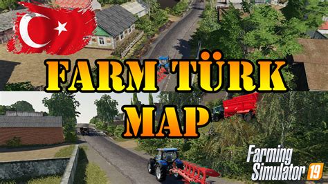 Farm Türk Map Fs 19 Yerli Harita Farming Simulator 19