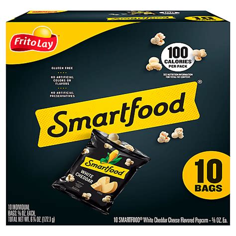 Frito Lay 10ct Smartfood Snacks Chips And Dips Foodtown